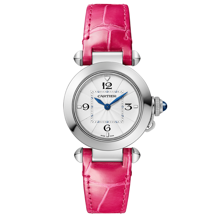 Pasha de Cartier Steel 30mm Watch WSPA0021