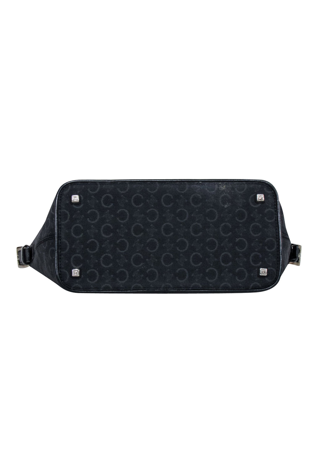Celine - Black Monogram "C" Shoulder Bag