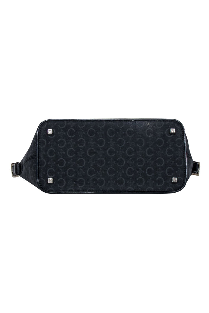 Celine - Black Monogram "C" Shoulder Bag