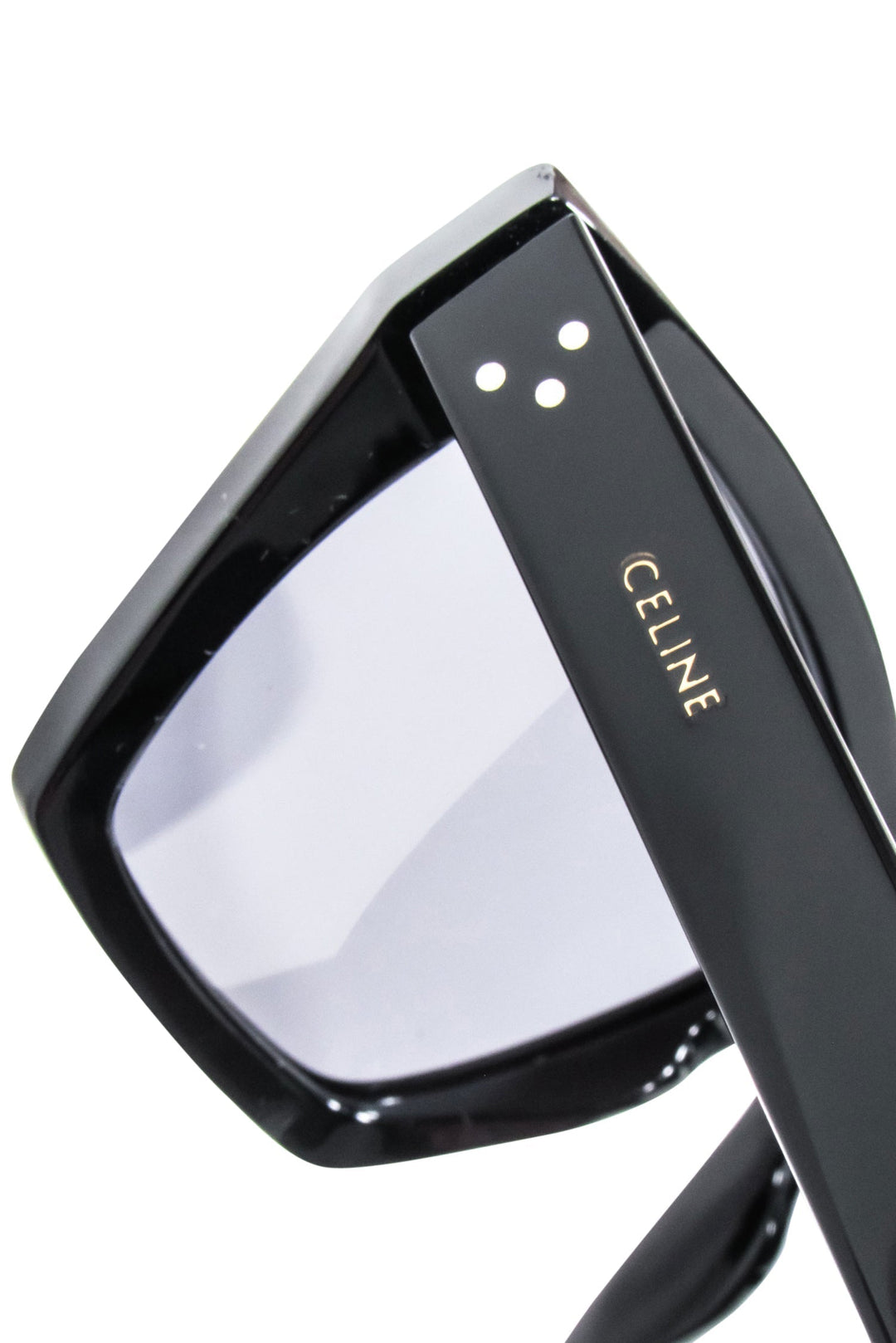 Celine - Black Square Cat Eye Sunglasses