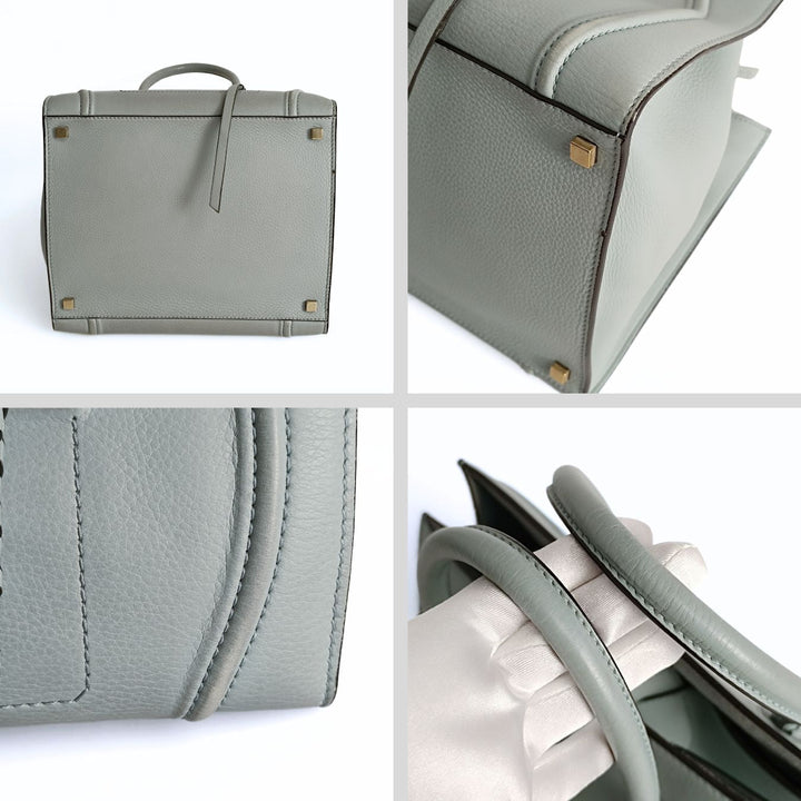 Celine Celine Luggage handbag in powder blue leather