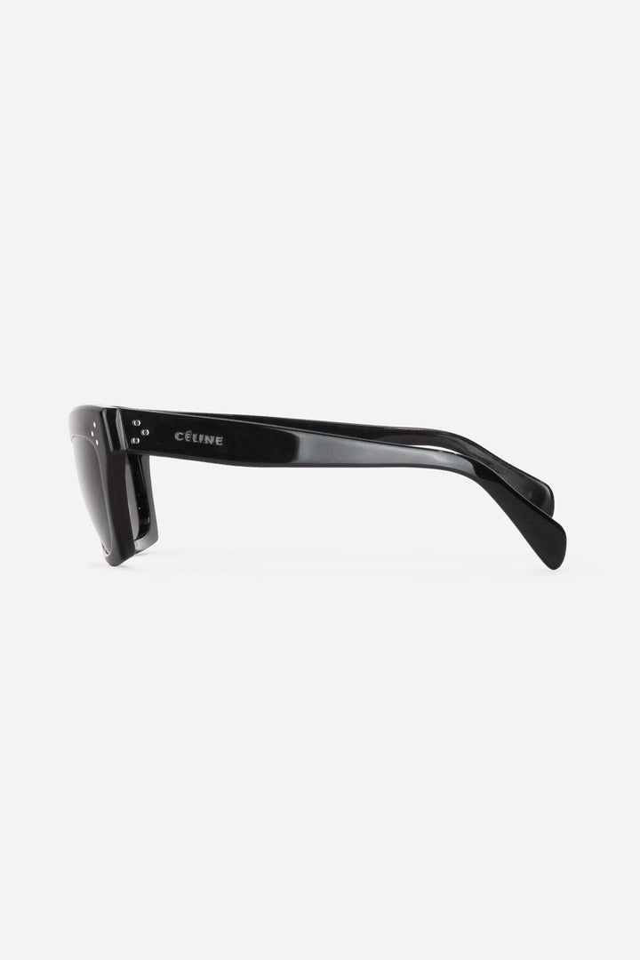 black square cat eye sunglasses