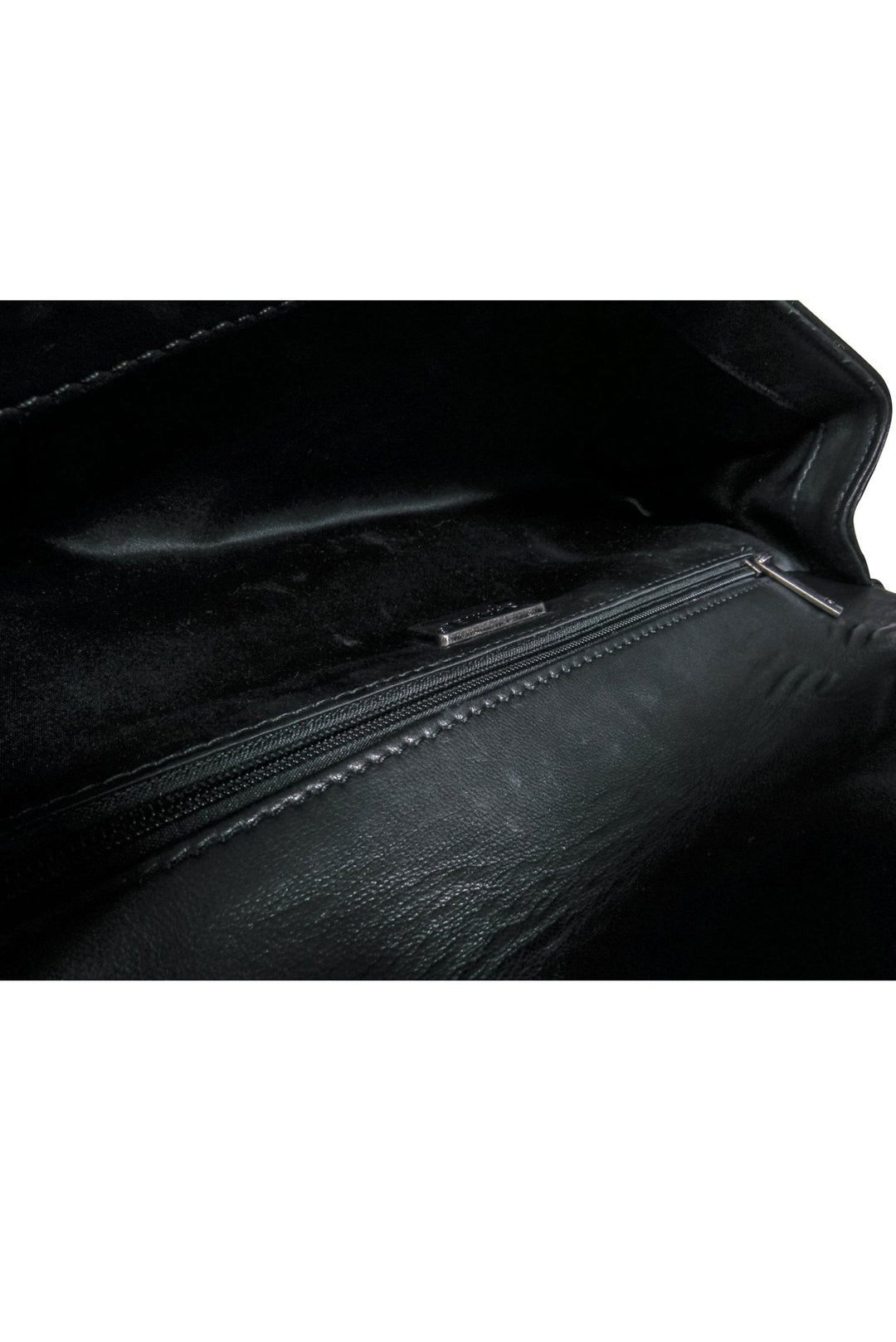 Top Quality Chanel - Black Leather Chevron Clutch