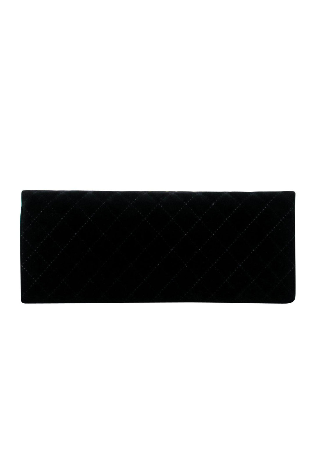 Top Quality Chanel - Black Velvet Quilted Clutch