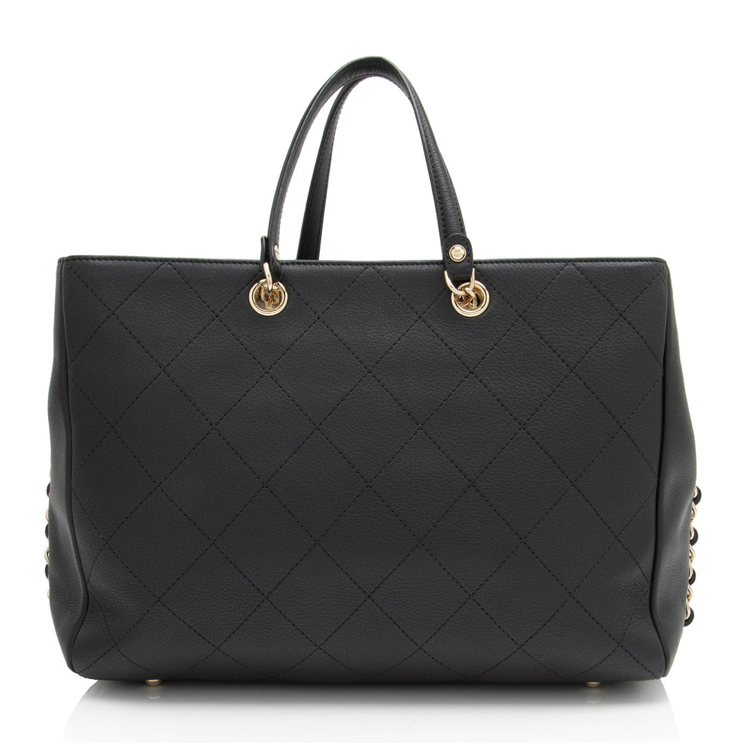 Top Quality Chanel Bullskin Neo Soft Medium Shopping Tote (SHF-64NjCF)