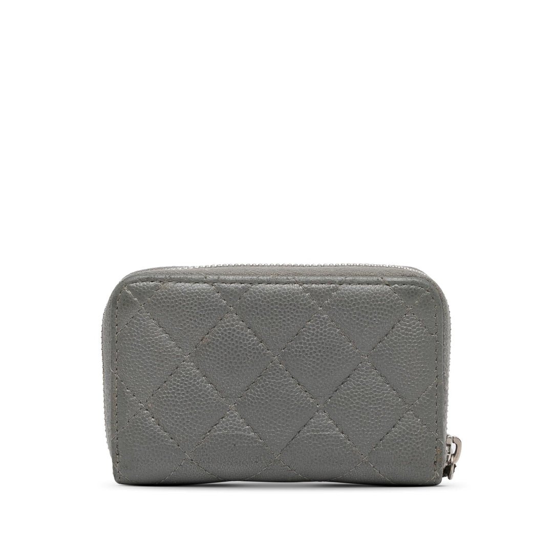 Top Quality Chanel CC Caviar Zip Coin Pouch (SHG-1IPvUW)