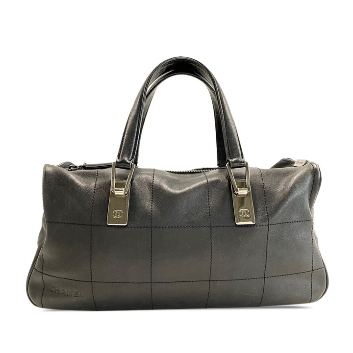Top Quality Chanel CC Choco Bar Lambskin Handbag (SHG-xRGfUa)