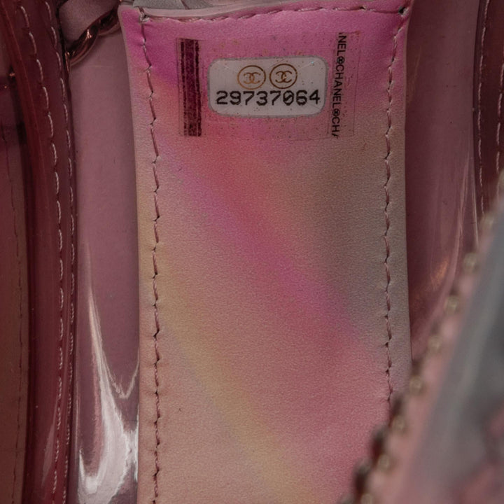 Top Quality Chanel CC Filigree Transparent Round Crossbody (SHG-5scbX0)