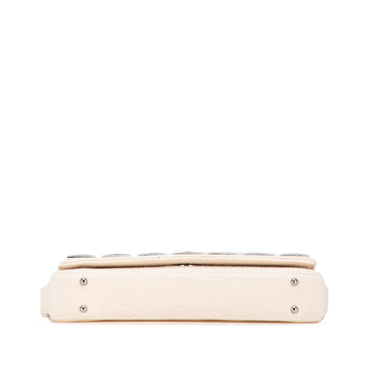 Top Quality Chanel CC Jersey Pyramid Stud Flap (SHG-E3QMwv)