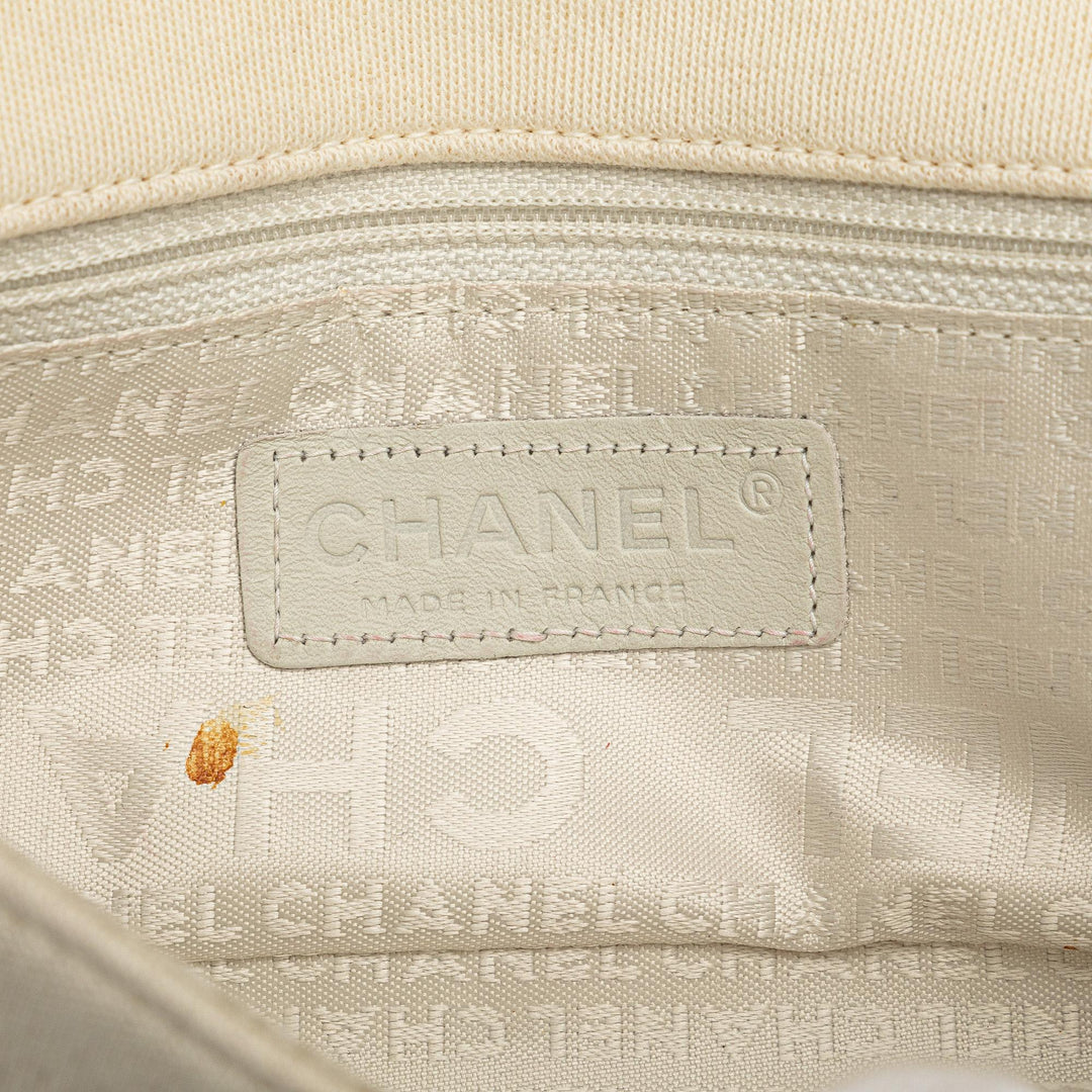 Top Quality Chanel CC Jersey Pyramid Stud Flap (SHG-E3QMwv)
