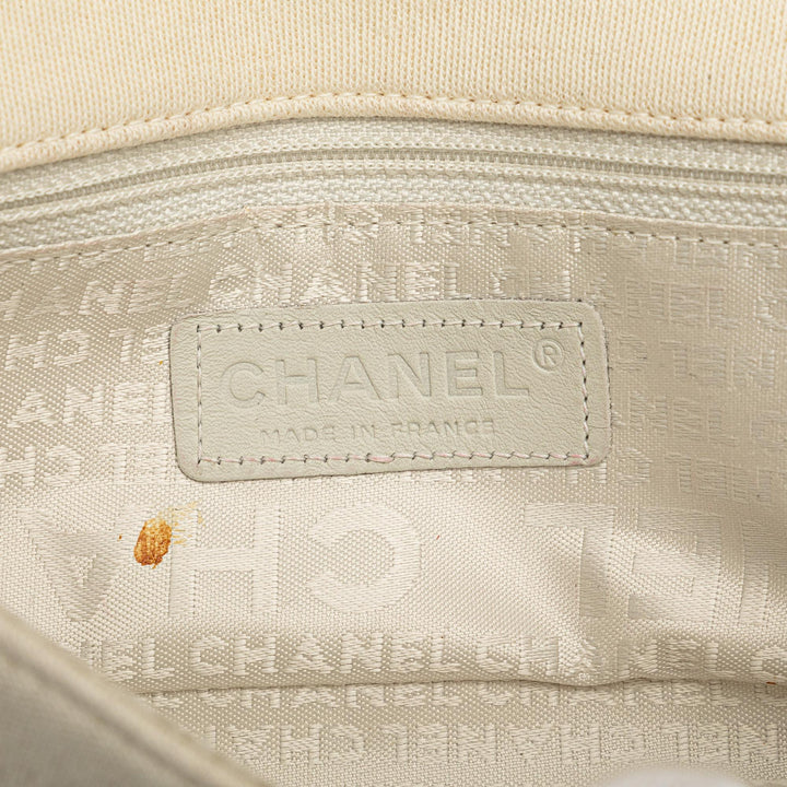 Top Quality Chanel CC Jersey Pyramid Stud Flap (SHG-E3QMwv)