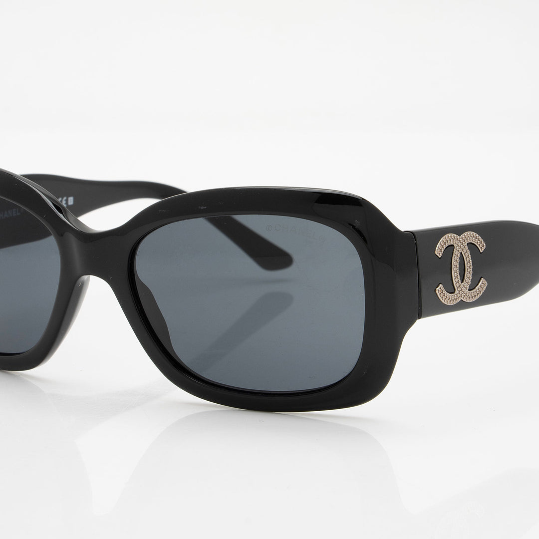 Top Quality Chanel CC Logo Sunglasses (SHF-PRoiuq)