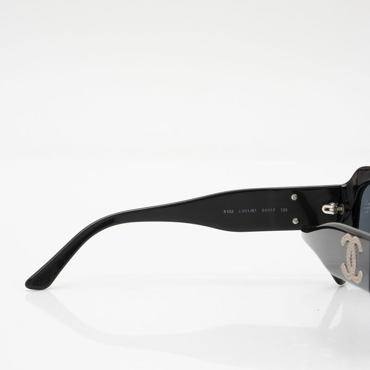Top Quality Chanel CC Logo Sunglasses (SHF-PRoiuq)