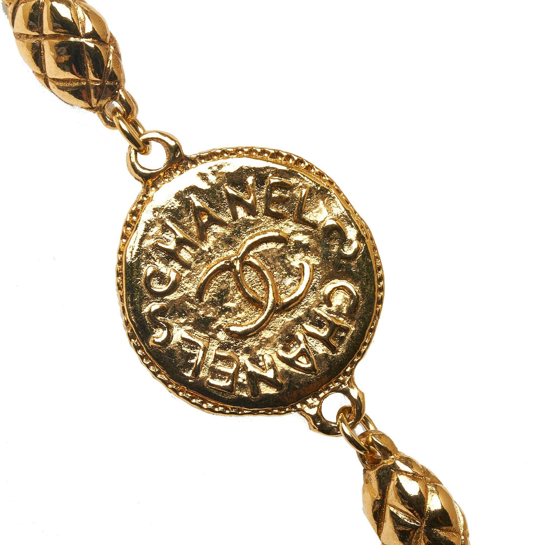 Top Quality Chanel CC Medallion Necklace (SHG-dAzCeX)