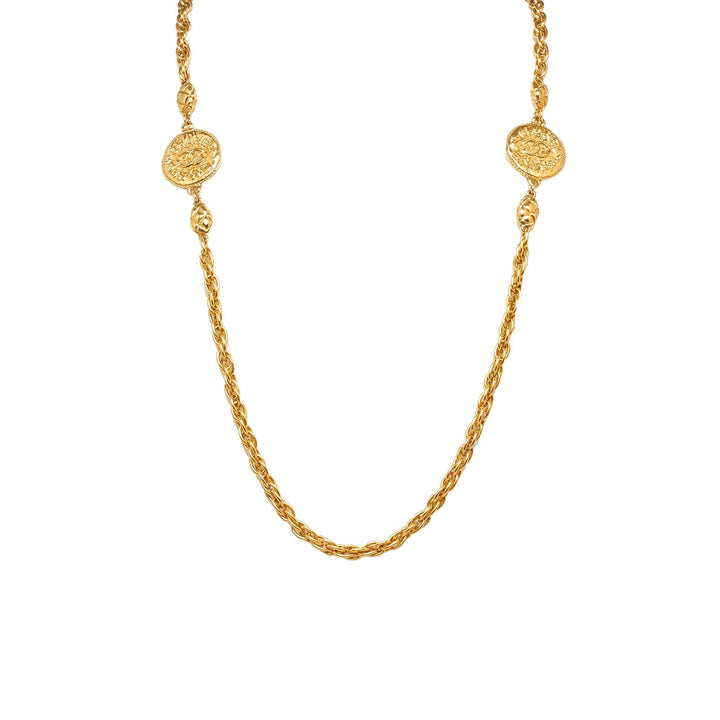 Top Quality Chanel CC Medallion Necklace (SHG-dAzCeX)