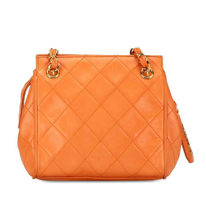 Top Quality Chanel CC Quilted Calfskin Chain Shoulder Bag (SHG-JfYVD1)