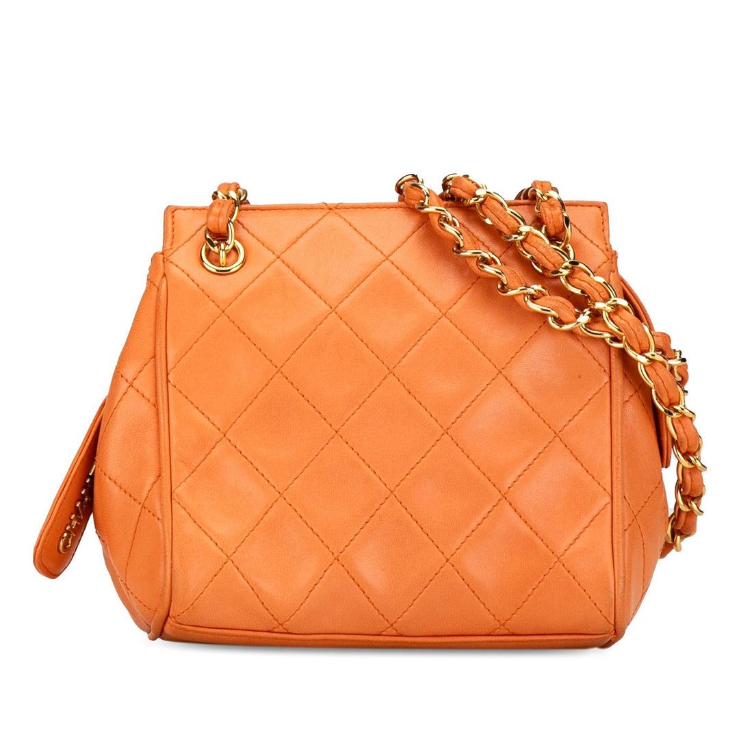 Top Quality Chanel CC Quilted Calfskin Chain Shoulder Bag (SHG-JfYVD1)