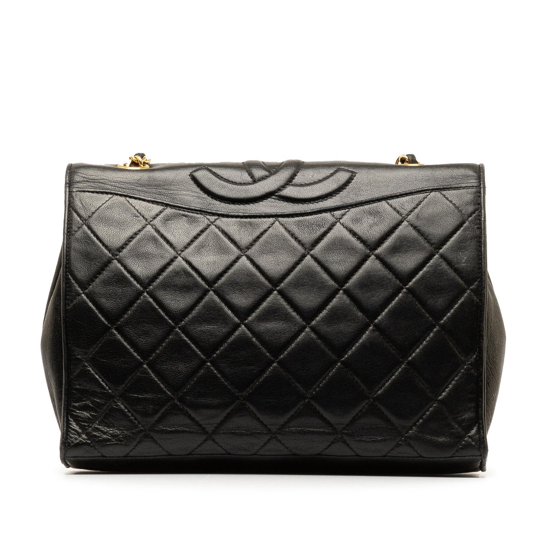 Top Quality Chanel CC Quilted Lambskin Full Flap (SHG-wxEZyN)