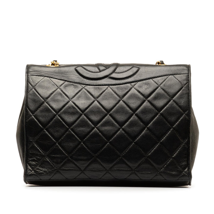 Top Quality Chanel CC Quilted Lambskin Full Flap (SHG-wxEZyN)