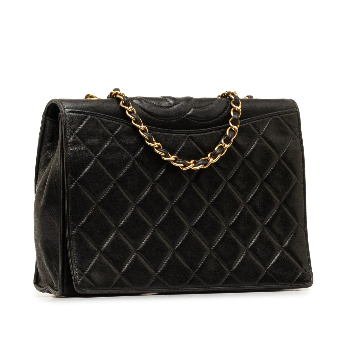 Top Quality Chanel CC Quilted Lambskin Full Flap (SHG-wxEZyN)