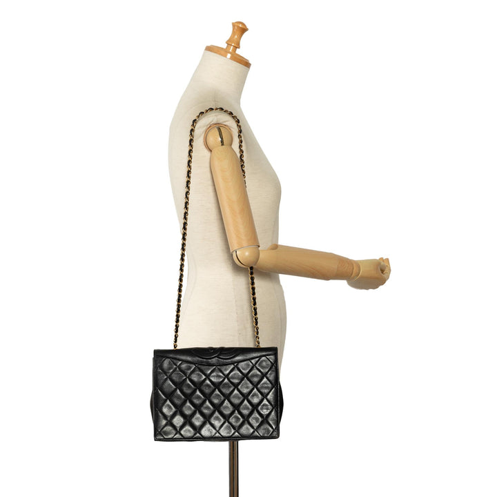 Top Quality Chanel CC Quilted Lambskin Full Flap (SHG-wxEZyN)