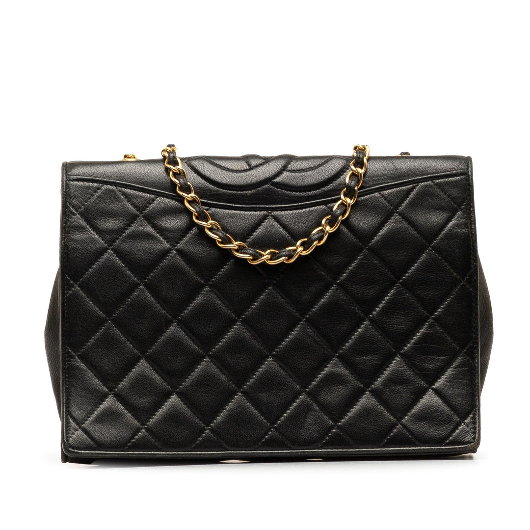 Top Quality Chanel CC Quilted Lambskin Full Flap (SHG-wxEZyN)