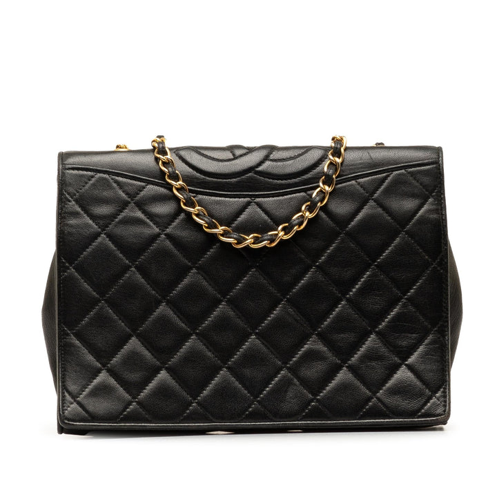 Top Quality Chanel CC Quilted Lambskin Full Flap (SHG-wxEZyN)