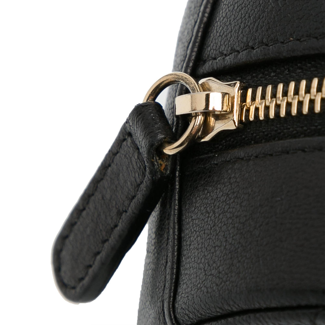 Top Quality Chanel CC Quilted Lambskin Round Crossbody (SHG-33ZDhg)