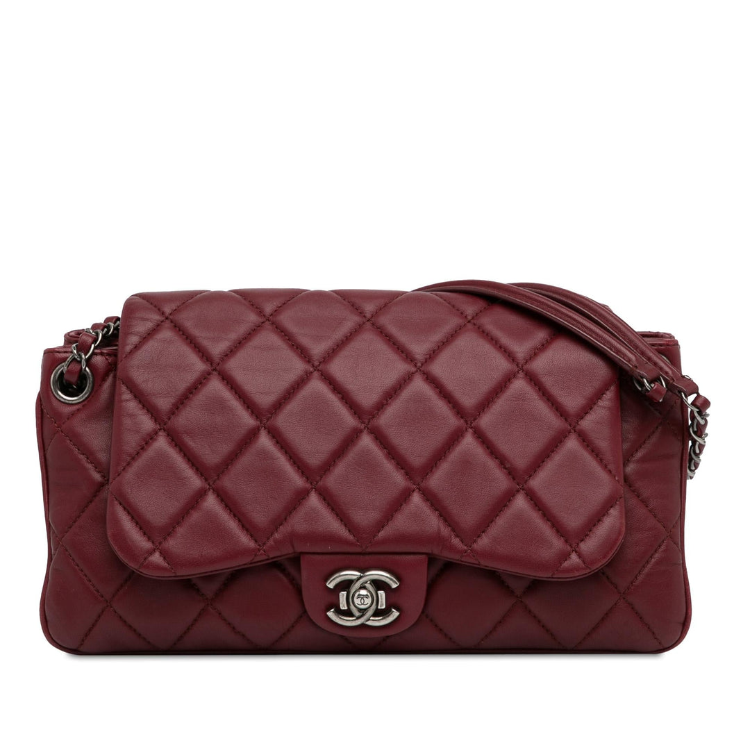 Top Quality Chanel CC Quilted Lambskin Single Flap (SHG-zHHunq)