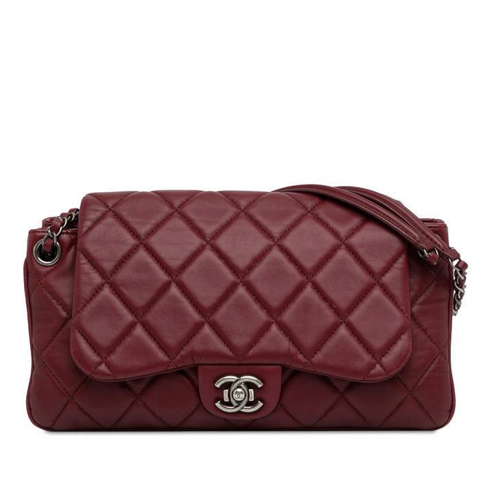 Top Quality Chanel CC Quilted Lambskin Single Flap (SHG-zHHunq)