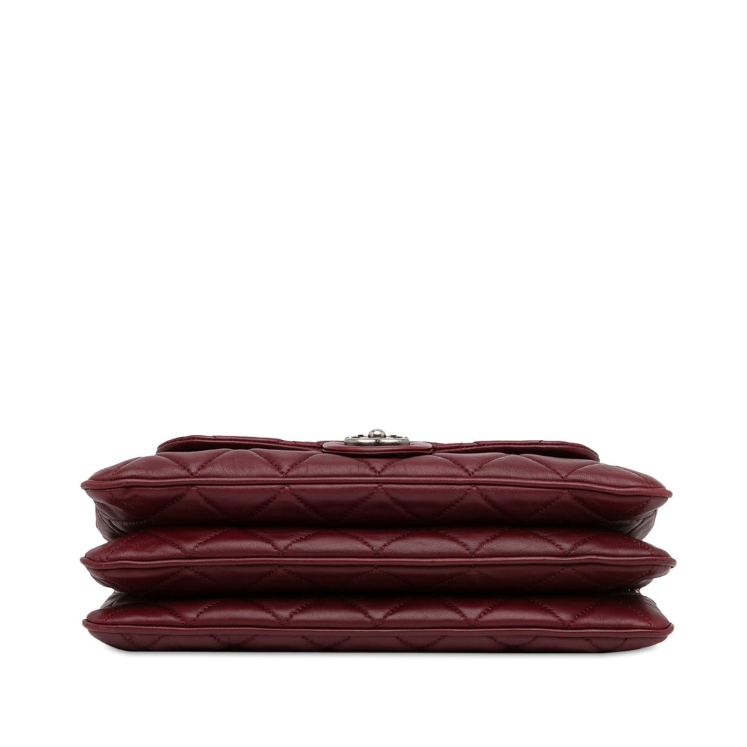 Top Quality Chanel CC Quilted Lambskin Single Flap (SHG-zHHunq)