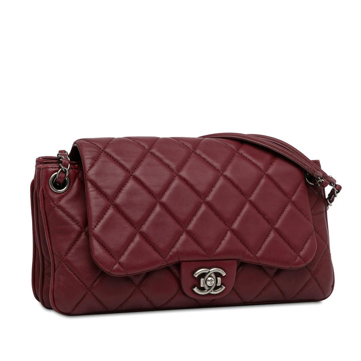 Top Quality Chanel CC Quilted Lambskin Single Flap (SHG-zHHunq)