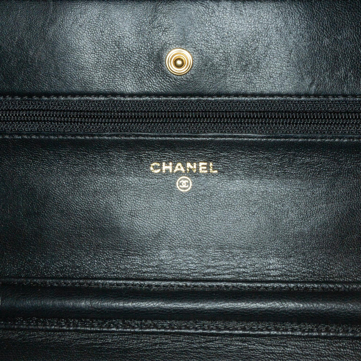 Top Quality Chanel CC Quilted Lambskin Wallet On Chain (SHG-xqMmVF)