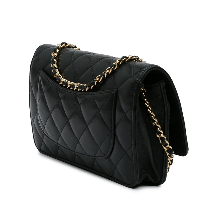 Top Quality Chanel CC Quilted Lambskin Wallet On Chain (SHG-xqMmVF)