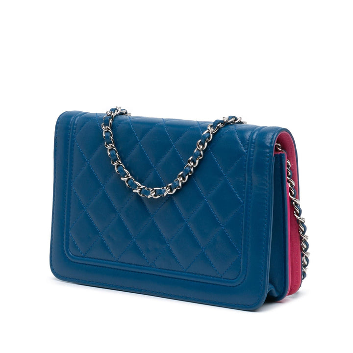 Top Quality Chanel CC Quilted Lambskin Wallet On Chain (SHG-RAlcyI)