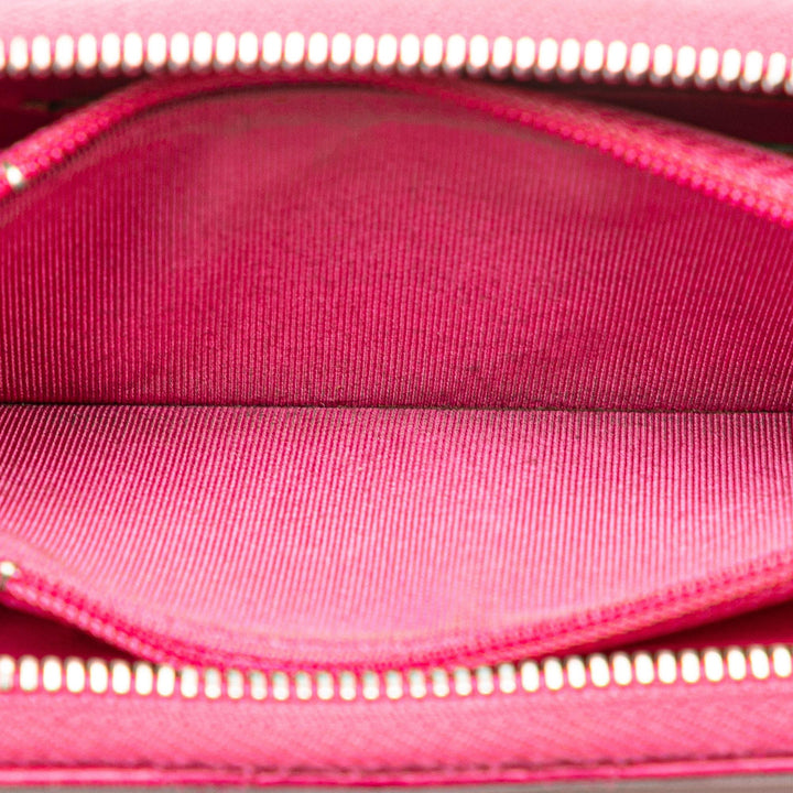 Top Quality Chanel CC Quilted Lambskin Zip Around Wallet (SHG-TJpHnQ)