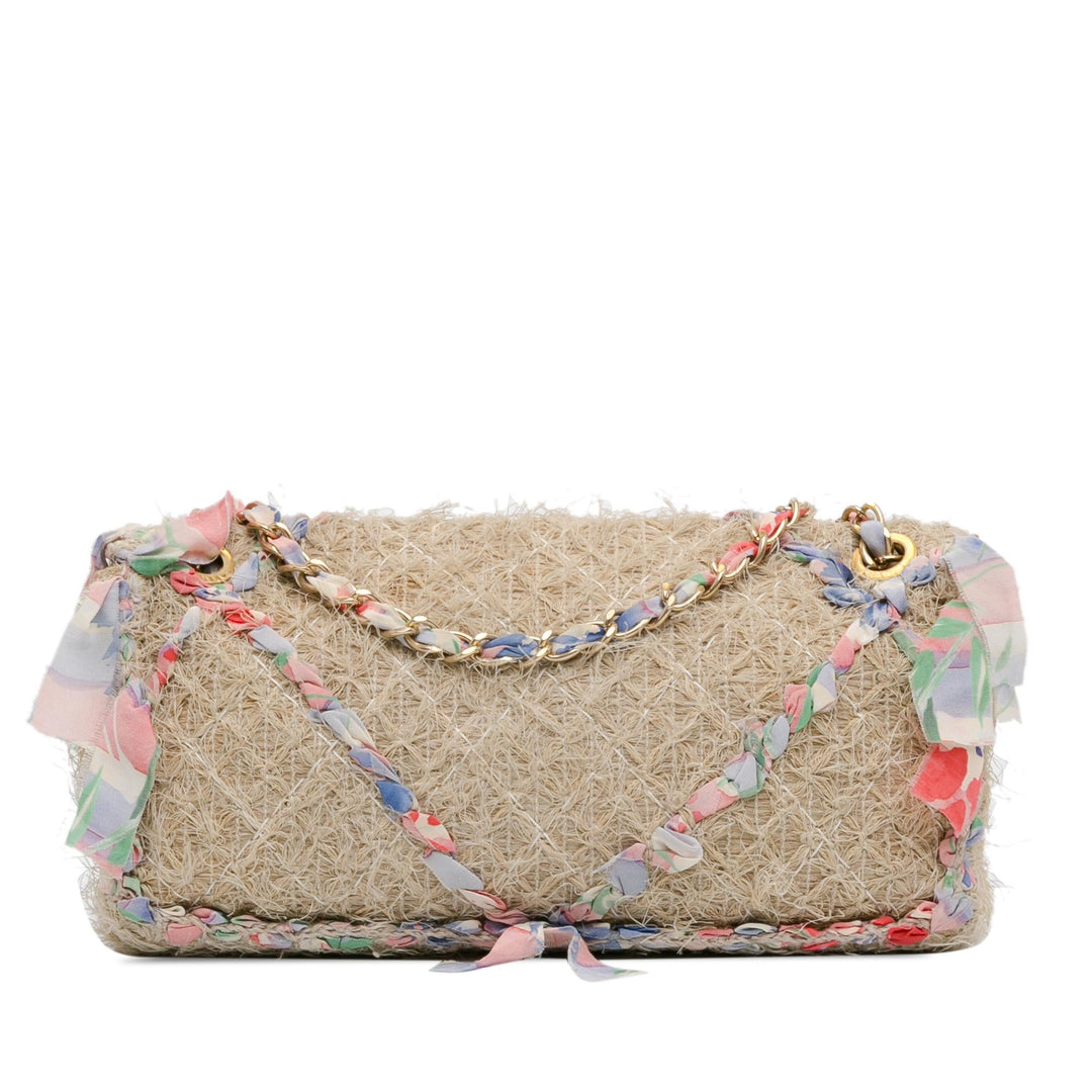 Top Quality Chanel CC Straw Country Flap (SHG-LDVjxm)