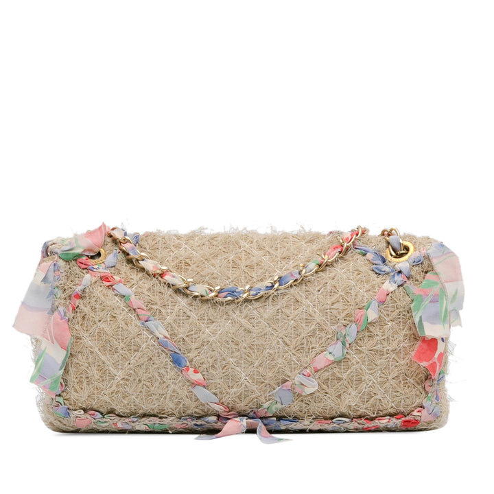 Top Quality Chanel CC Straw Country Flap (SHG-LDVjxm)