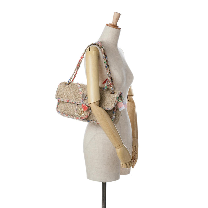 Top Quality Chanel CC Straw Country Flap (SHG-LDVjxm)