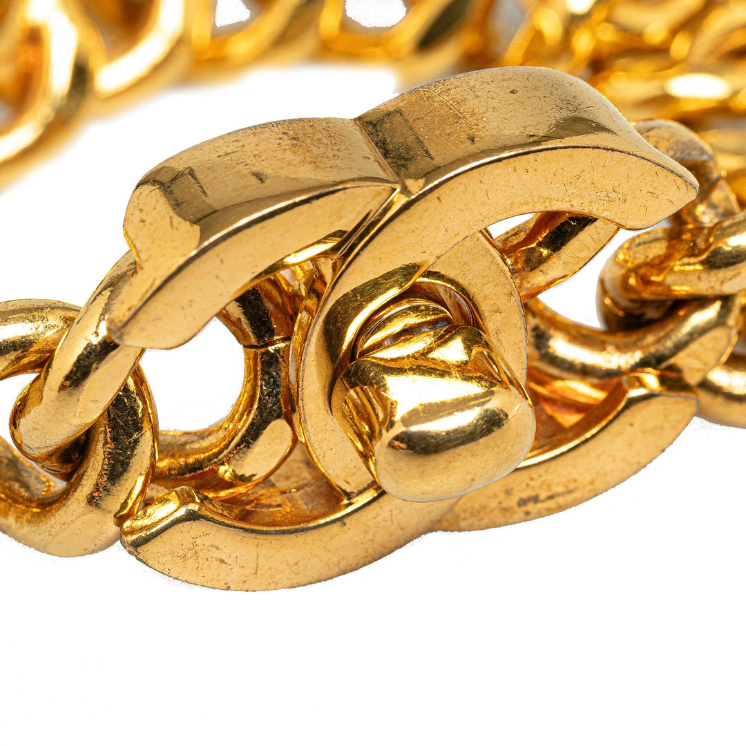 Top Quality Chanel CC Turnlock Chain Bracelet (SHG-6Xbkt3)