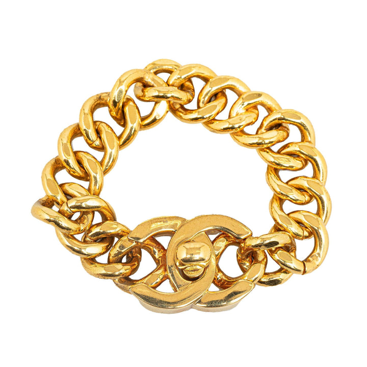 Top Quality Chanel CC Turnlock Chain Bracelet (SHG-6Xbkt3)