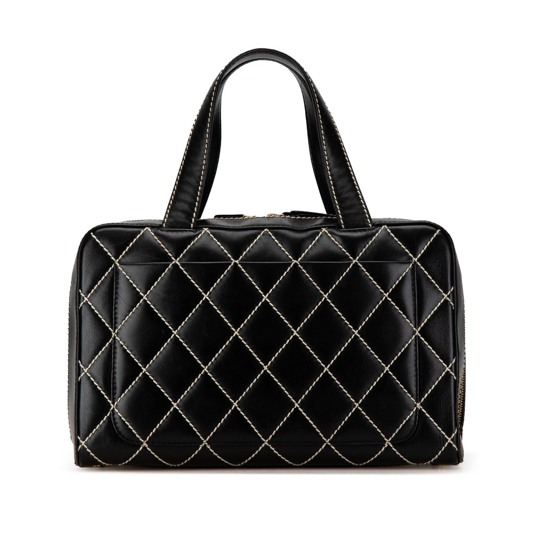 Top Quality Chanel CC Wild Stitch Lambskin Handbag (SHG-4xK9Cn)