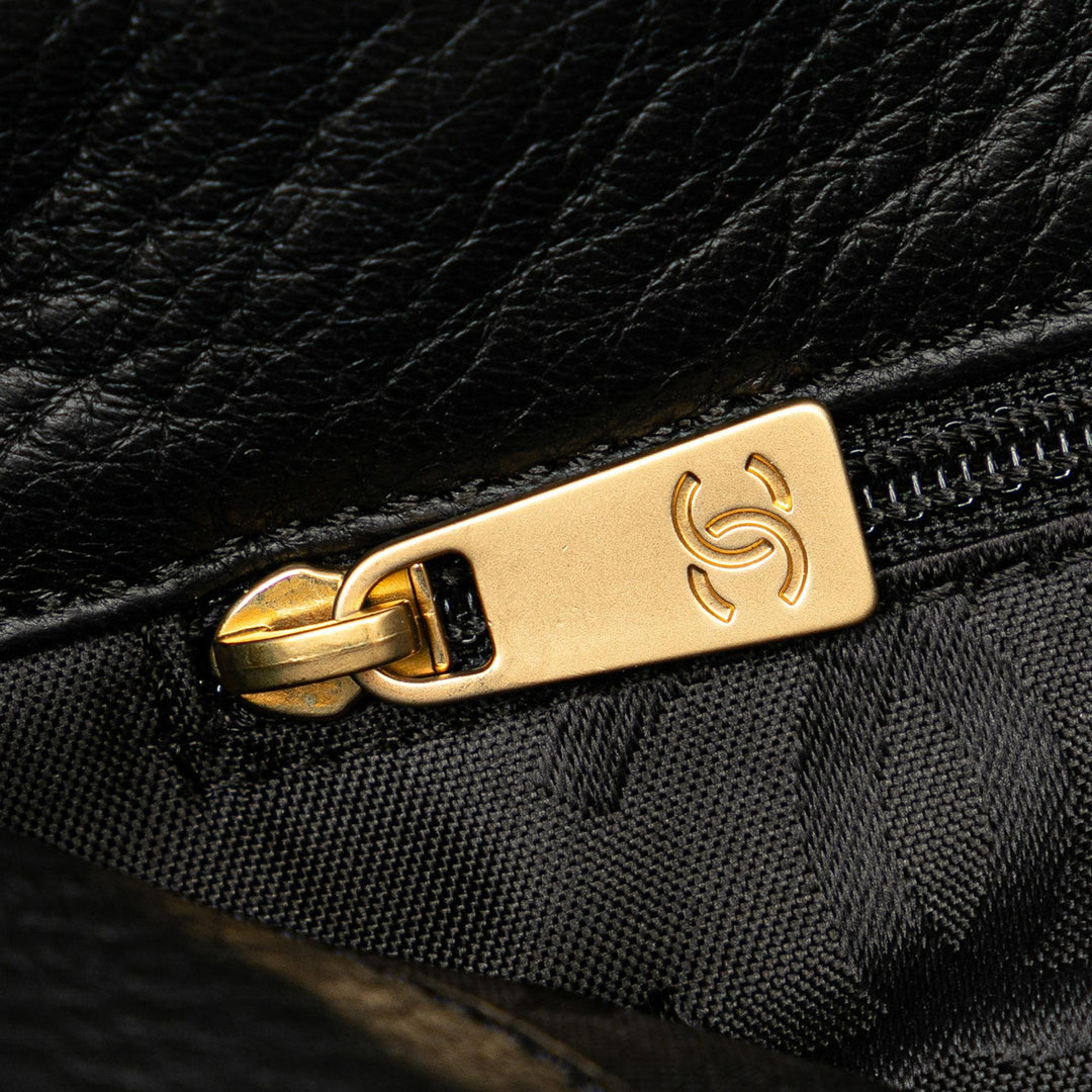 Top Quality Chanel Calfskin CC Wild Sitch Chain Tote (SHG-3bUSXo)