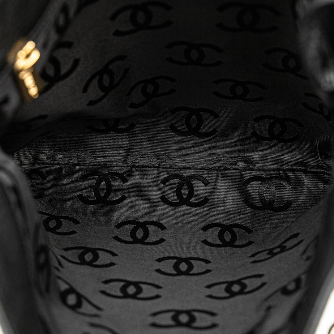 Top Quality Chanel Calfskin CC Wild Sitch Chain Tote (SHG-3bUSXo)