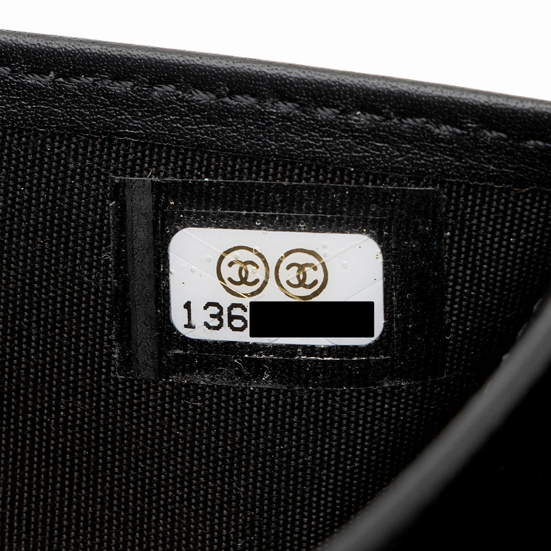 Top Quality Chanel Calfskin Diamond Wild Stitch French Purse Wallet (SHF-snVzTa)