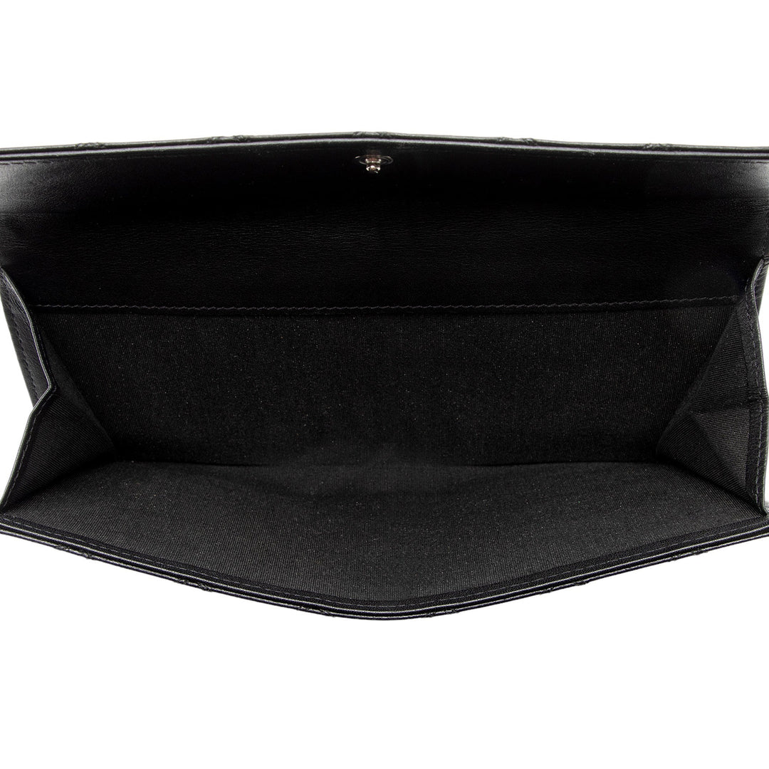 Top Quality Chanel Calfskin Diamond Wild Stitch French Purse Wallet (SHF-snVzTa)