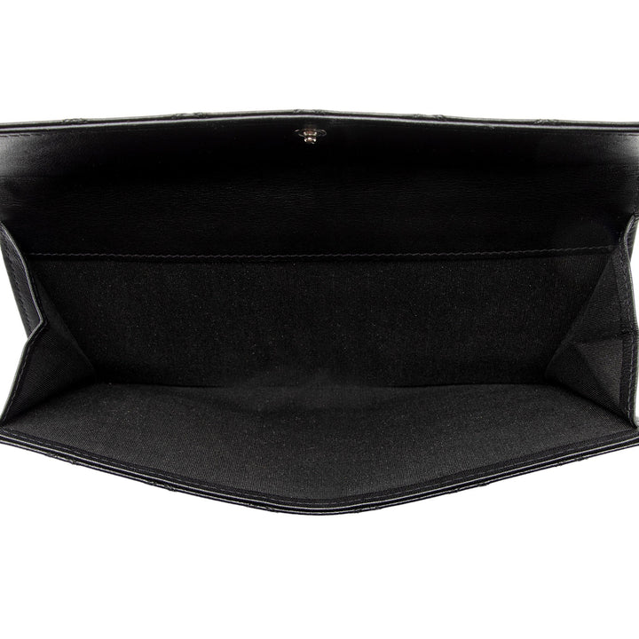 Top Quality Chanel Calfskin Diamond Wild Stitch French Purse Wallet (SHF-snVzTa)
