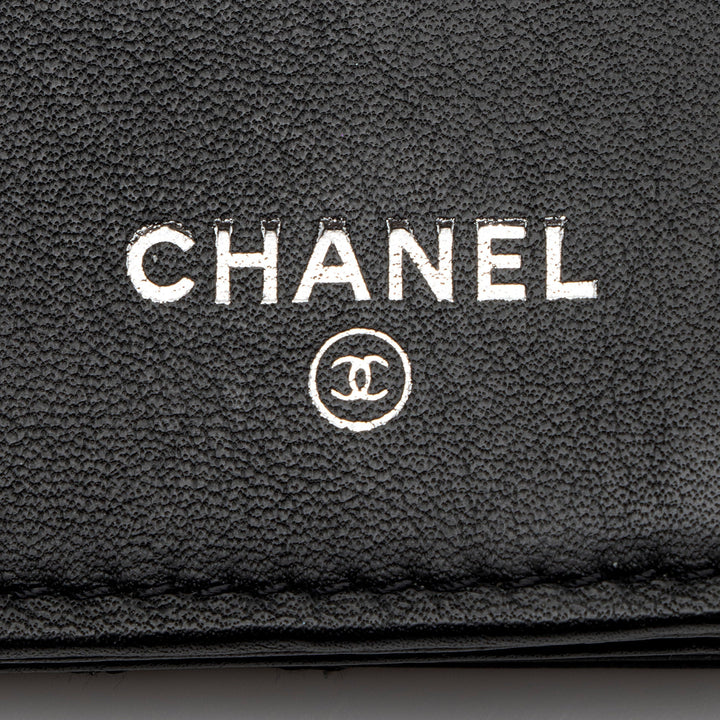 Top Quality Chanel Calfskin Diamond Wild Stitch French Purse Wallet (SHF-snVzTa)
