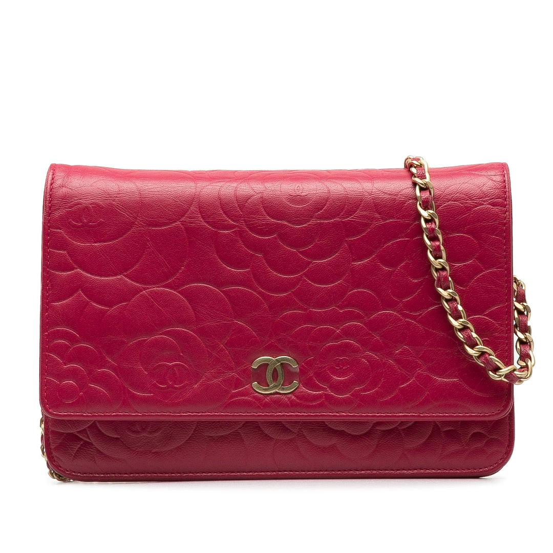 Top Quality Chanel Camellia Wallet On Chain (SHG-rsYib2)