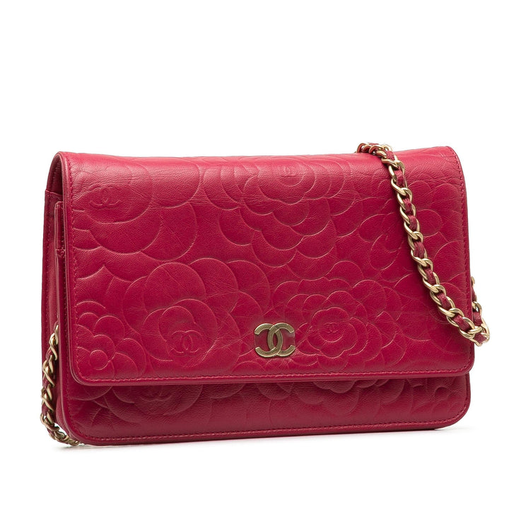 Top Quality Chanel Camellia Wallet On Chain (SHG-rsYib2)